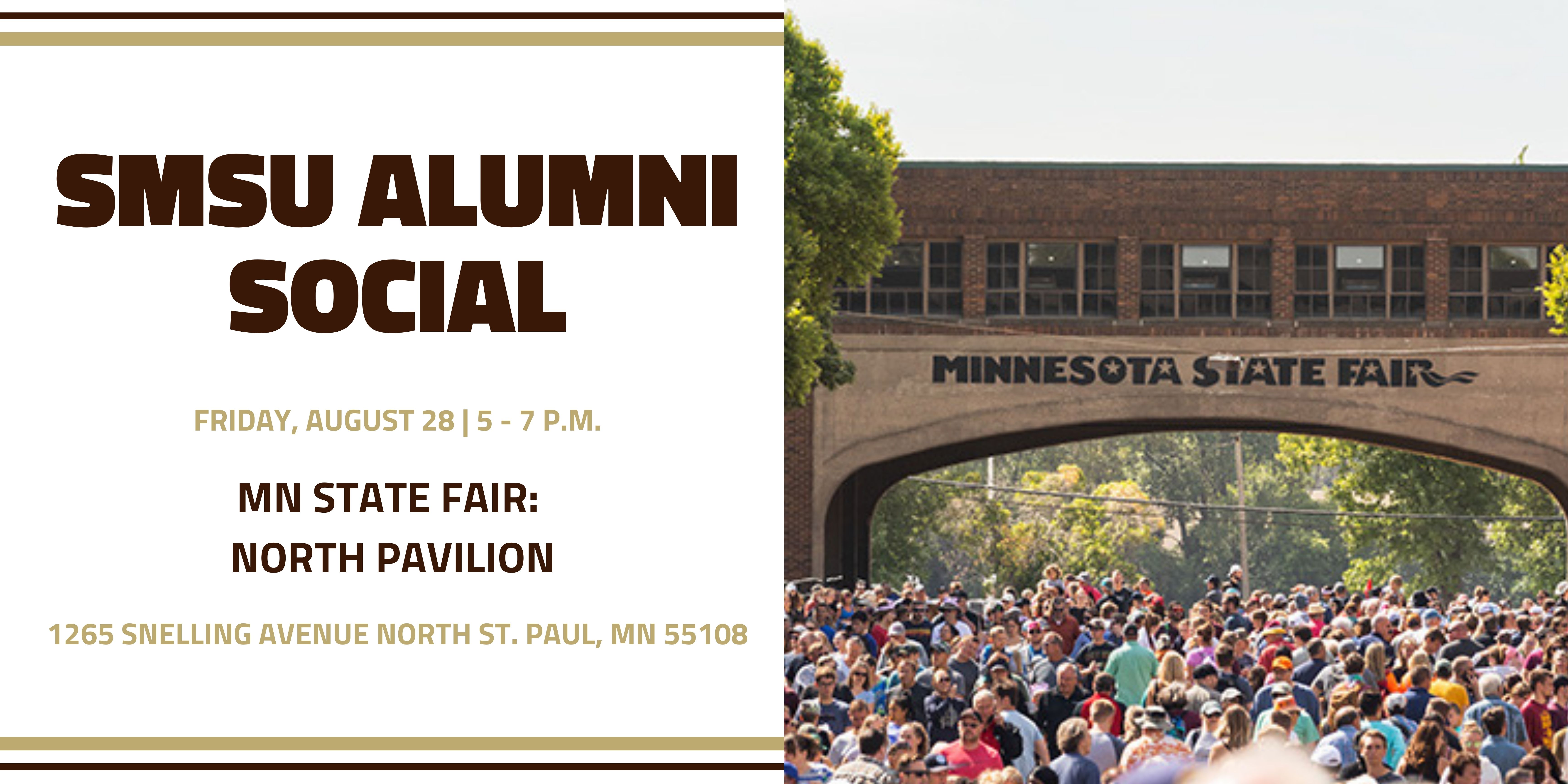 Event photo for SMSU Alumni Social – Minnesota State Fair